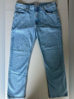 Everlane Women’s High Rise Straight Leg Light Blue Jeans Size 30
